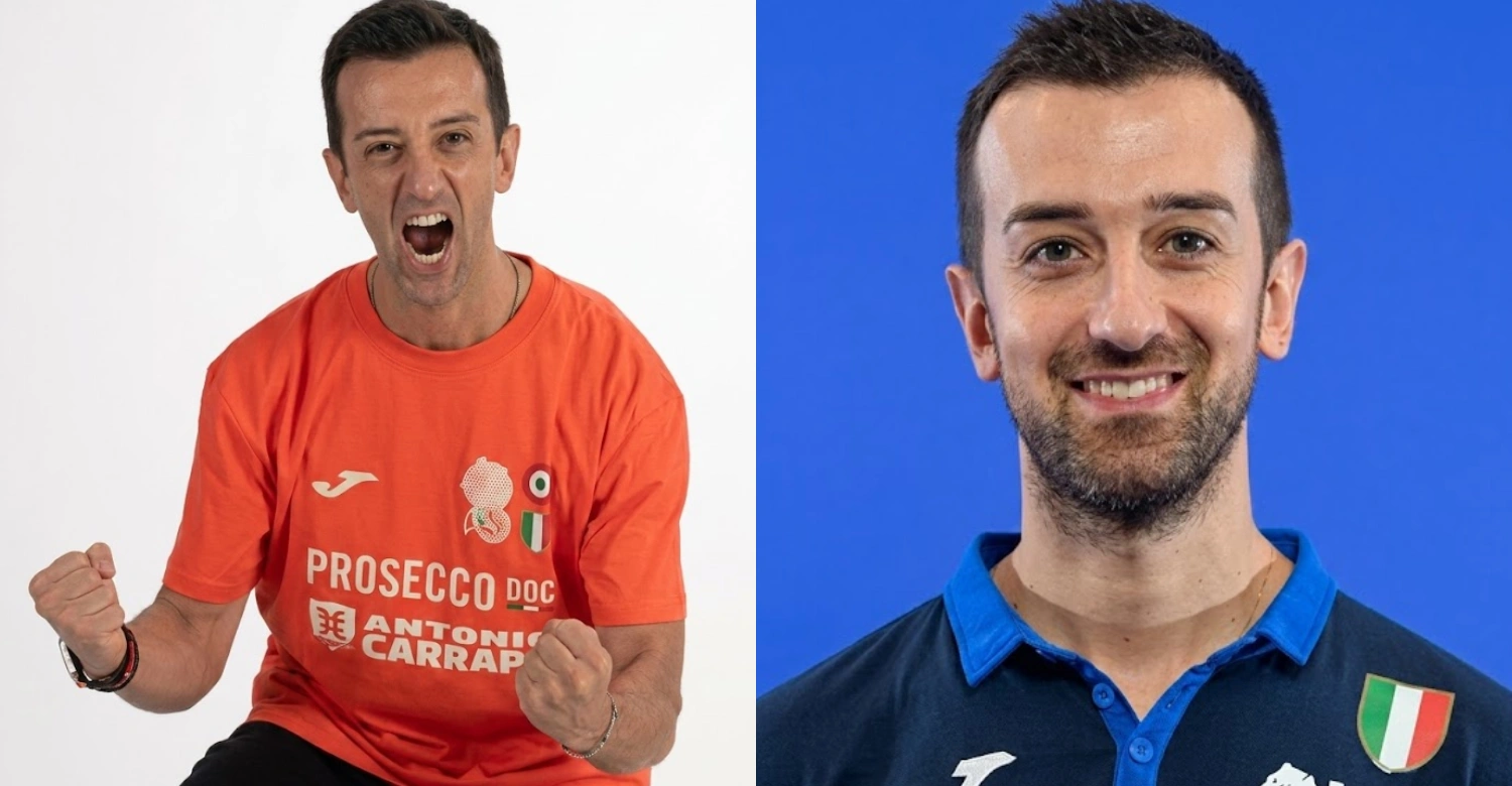 Daniele Santarelli before and after